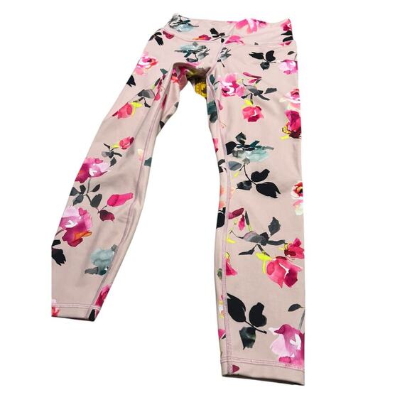 ATHLETA Elation 7/8 Tight Activewear Floral Leggings -‎ Stretch - size S - Picture 8 of 10